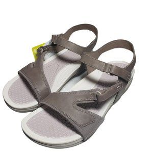 Baretraps Womens Deanna Mushroom Open Toe Slingback Wedge Sport Sandals Size 8.5